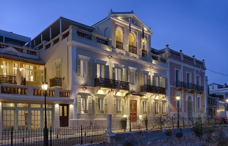 Syrou Melathron Otel Ermoupoli Dış mekan fotoğraf
